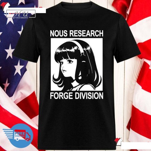 Nous Research Forge Division Nous Rave With Grimes T-shirt