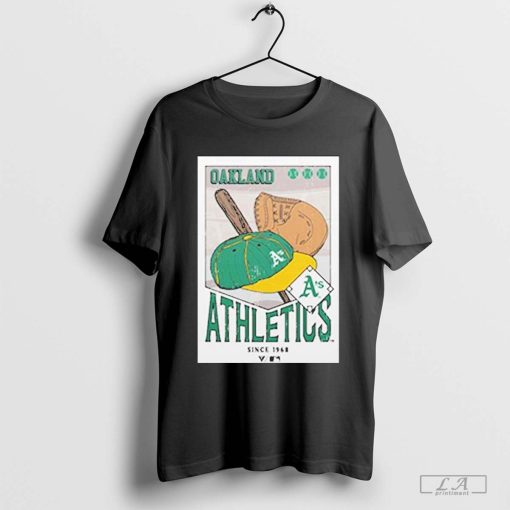 Oakland Athletics Levelwear Uphill Cooperstown Collection Core Logo Shirt