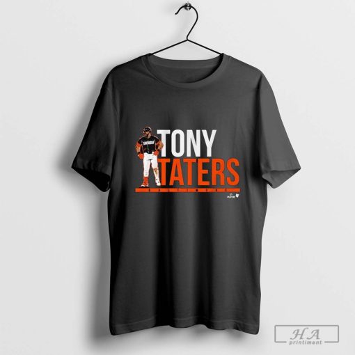 Official Anthony Santander Tony Taters Baltimore Baseball T-shirt