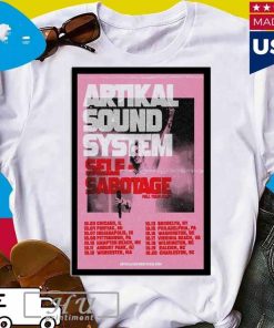 Artikal sound system fall tour 2024 T-shirt