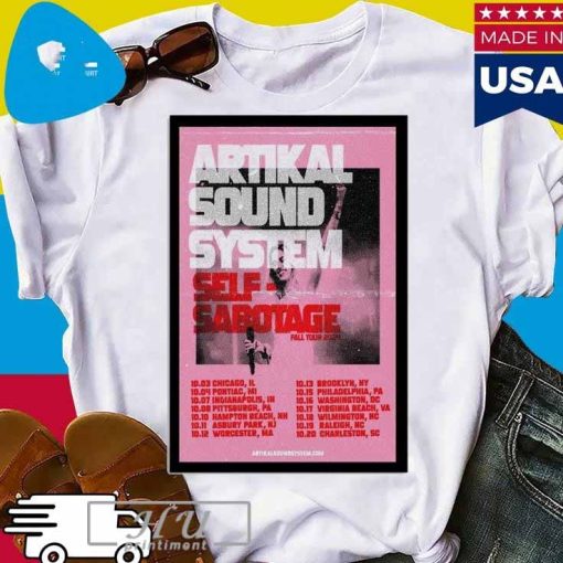 Artikal sound system fall tour 2024 T-shirt