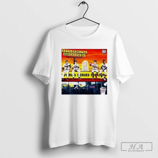 Official Atlanta Braves World Series Champs Vintage T-shirt