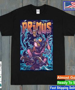 Official August 10 2024 Mich Ultra Summer Stage Big Flats NY Primus Poster shirt, hoodie, sweater, long sleeve and tank top