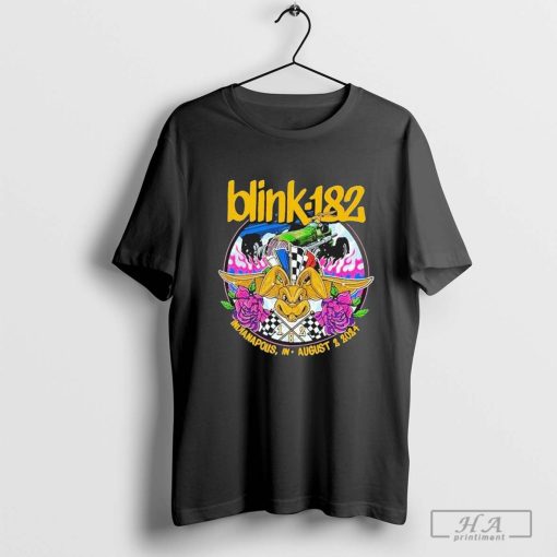 Official Blink-182 Indianapolis, IN August 2 Tour 2024 T-Shirts