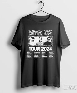 Official Blink 182 One More Time Tour 2024 T-Shirts