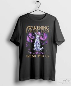 Official Bring Me The Horizon Awakening Japan Ascend With Us 2024 T-Shirts