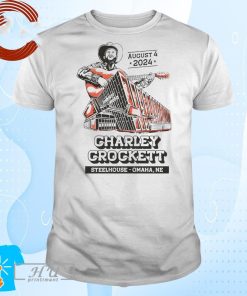 Official Charley Crockett Show In Omaha NE On Aug 4 2024 T-Shirt