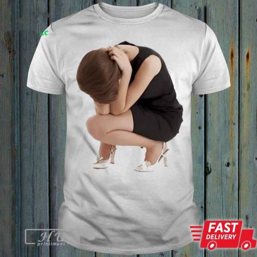 Crying Girl With A Gun Shirt