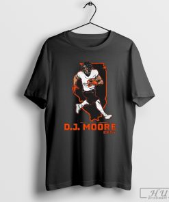 DJ Moore Chicago Bears State Star shirt