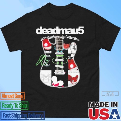 Official Deadmau5 20th Anniversary Collection Signature T-Shirt