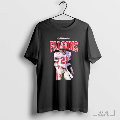 Official Deion Sanders Atlanta Falcons Sideline Retired Player T-Shirts