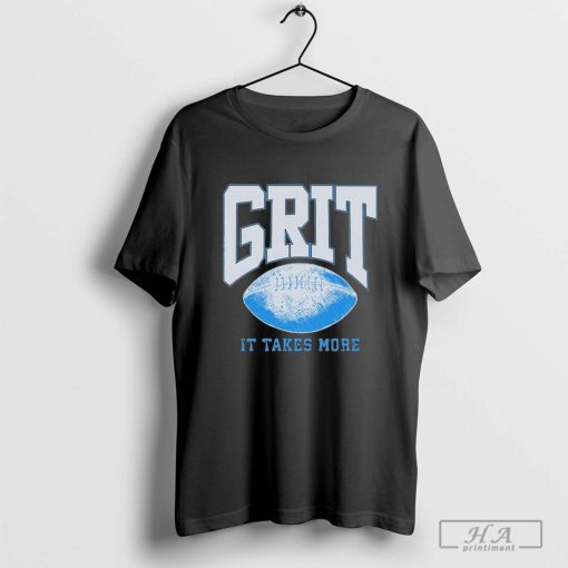 Official Detroit Lions Football Grit It Takes More T-Shirts