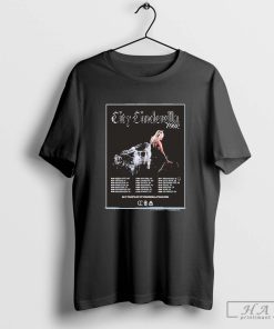 Official JT City Cinderella Tour 2024 Schedule List Date T-Shirt