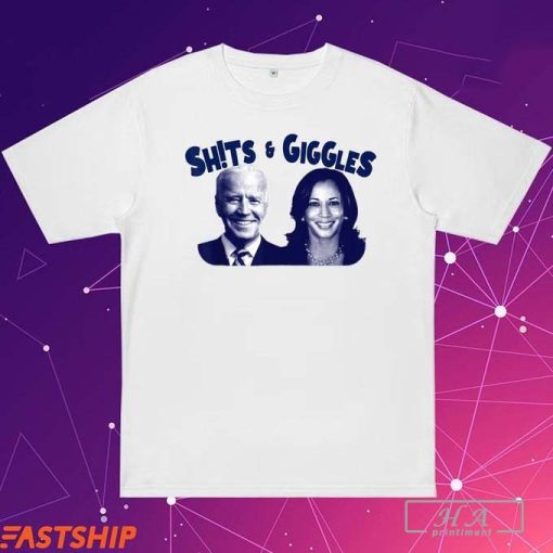 Official Joe Biden Kamala Harris Shits & Giggles T-Shirt