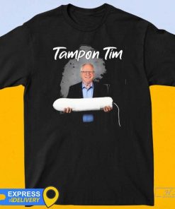 Official Johnny Midnight Tim Walz Tampon Tim Shirt