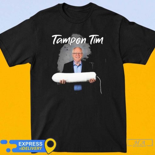 Official Johnny Midnight Tim Walz Tampon Tim Shirt