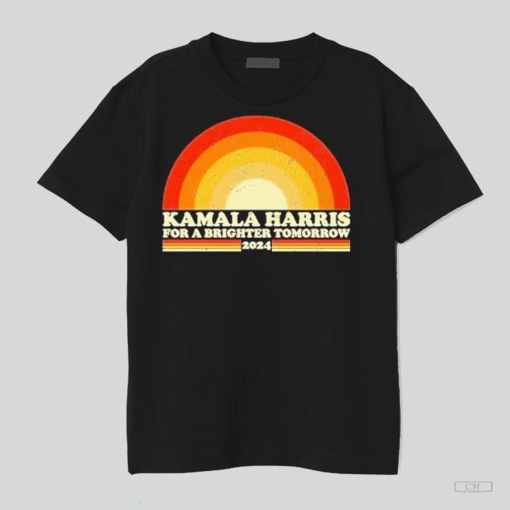 Official Kamala Harris for a brighter tomorrow T-shirt