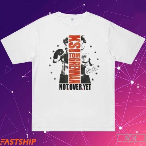 Official Ksi Tom Grennan Not Over Yet Signatures T-Shirts