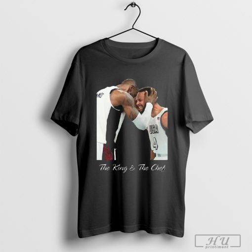 Official Lebron James Stephen Curry The King And The Chef Shirt