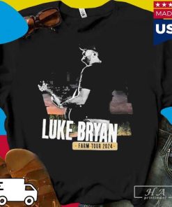 Official Luke Bryan 2024 Farm Tour Grantville Pa T-shirt