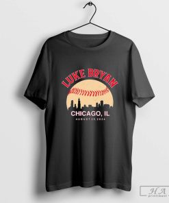 Official Luke Bryan Chicago IL August 25 2024 T-Shirts