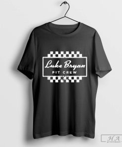 Official Luke bryan merch pit crew T-shirt