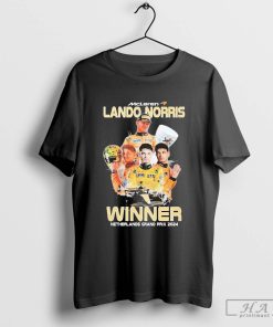 Official McLaren Lando Norris Winner Netherlands Grand Prix 2024 T-Shirt