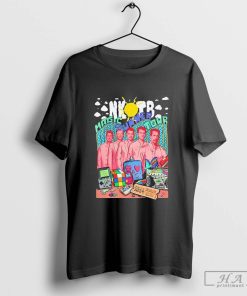 Official New Kids On The Block 2024 Magic Summer Tour Darien Center NY T-Shirts