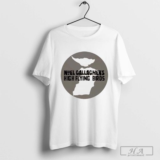 Official Noel Gallagher High Flying Birds 2024 Summer Yoda Cave T-Shirts