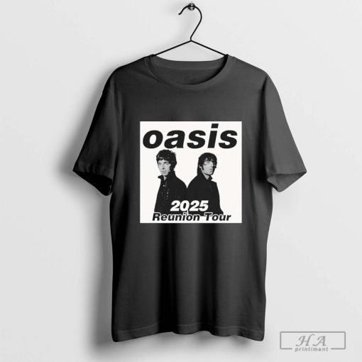 Official Oasis 2025 Reunion Tour T-Shirts