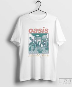 Official Oasis Band Artwork Definitely Maybe T-Shirt