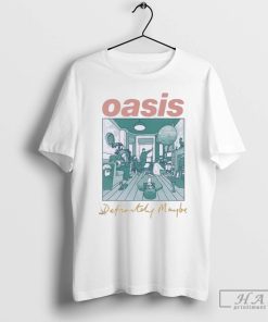 Official Oasis definitely maybe artwork 2024 T-shirt