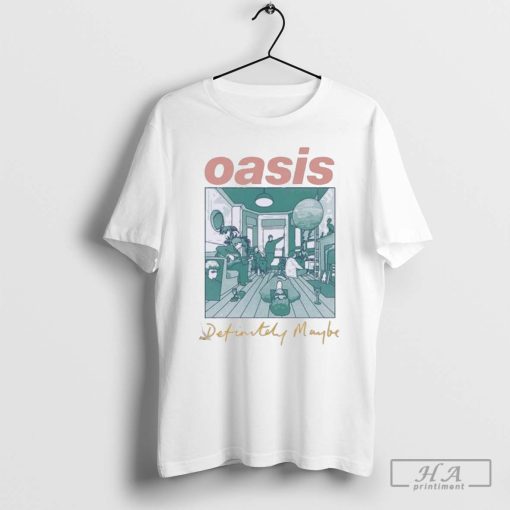 Official Oasis definitely maybe artwork 2024 T-shirt