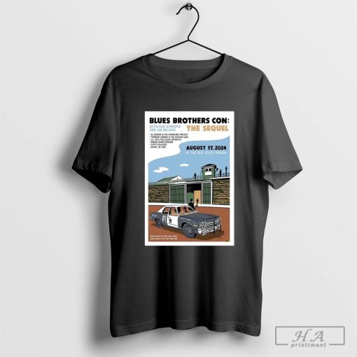 Official Old Joliet Prison Joliet IL Blues Brothers August 17 2024 Poster shirt