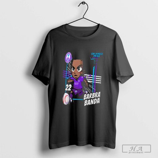 Official Orlando Pride Youth Barbra Banda Chibi T-shirt