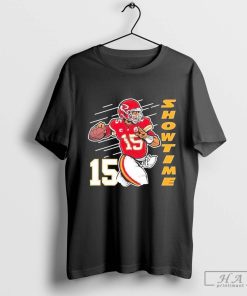 Official Patrick Mahomes Showtime Spray T-Shirts