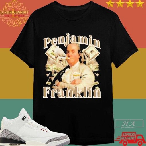 Official Penjamin Franklin Dollars Smoking Shirt