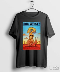 Official Poster The Big What Festival Aug 22-2024 Shakori Hills In Pittsboro NC T-shirt