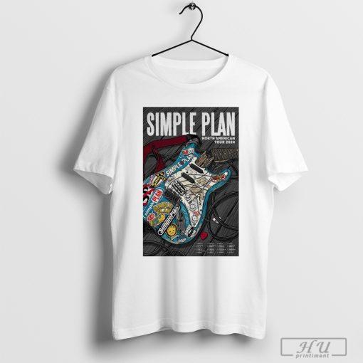 Simple Plan Tour North American 2024 shirt