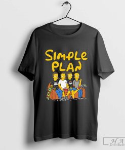 Official Simple Plan Tour North American 24 shirt