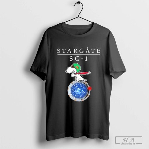 Official Snoopy Stargate Sg 1 T-Shirt