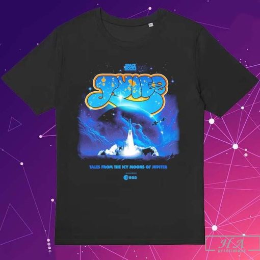 Official Space Rocks Juice Mission Tales From The Icy Moons Of Jupiter ESA T-Shirts