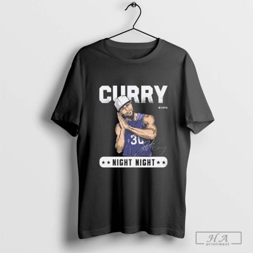 Official Steph Curry Night Night Shirt