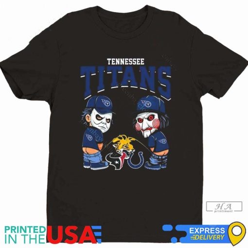 Official Tennessee Titans NFL Halloween Peeing Funny Shirt