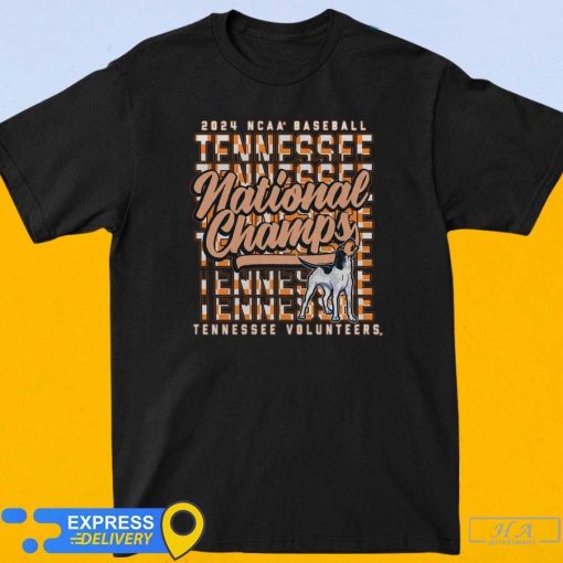 Official Tennessee Volunteers 2024 NCAA Men’s Baseball College World Series Champions Comfort Colors T-shirt