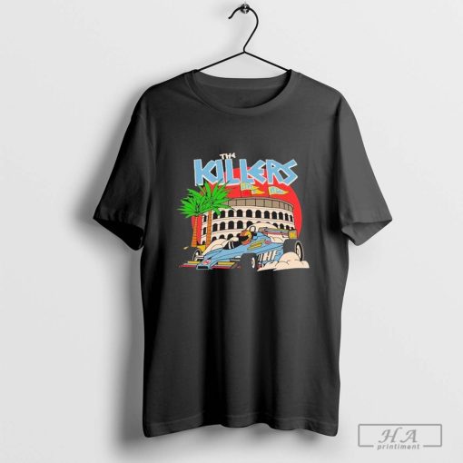 Official The Killers Live In Las vegas, NV August 2024 20 Years Of Hot Fuss T-Shirts