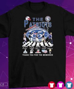 Official The Patriots New England Patriots Thank You For The Legendary T-Shirt