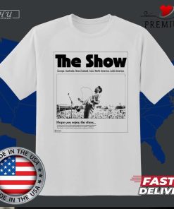 Official The Show Photo Dates Natural T-shirt