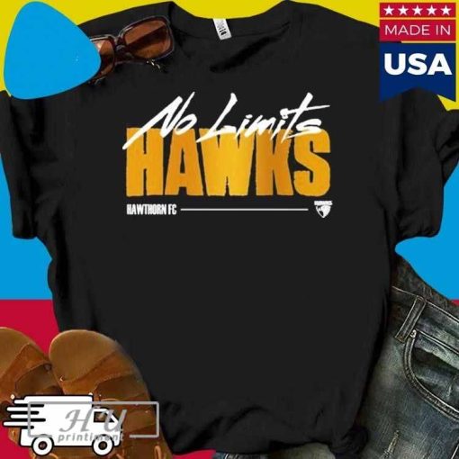 Official The finals no limits hawks hawthorn 2024 T-shirt