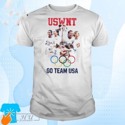 Official US WNT Go Team USA Olympic 2024 T-Shirt